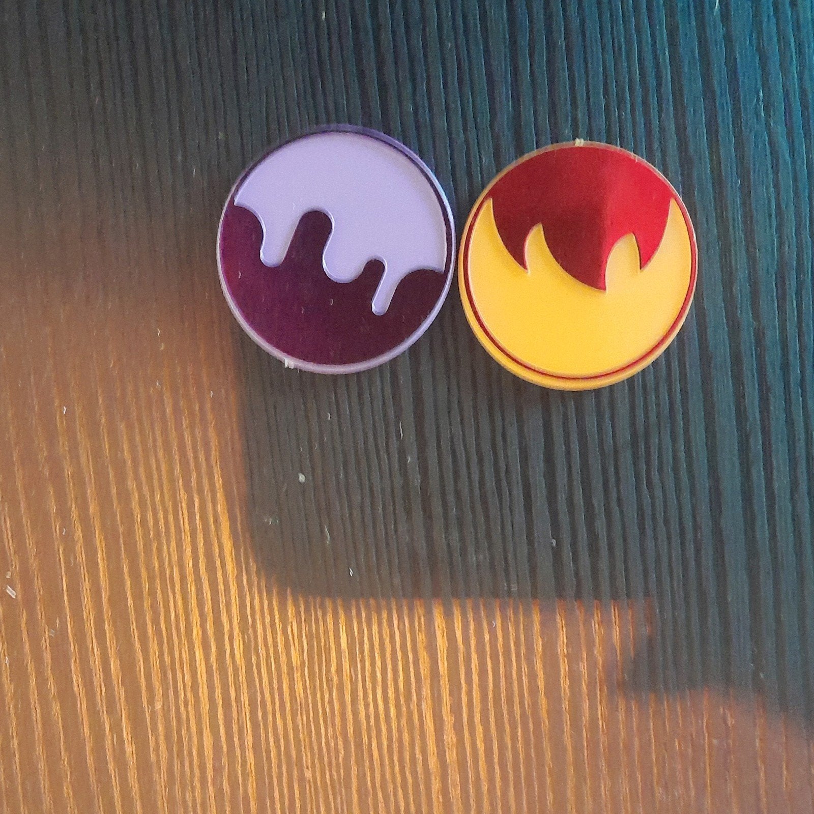 Pokémon Munten - Set van 2, Ophalen of Verzenden, Gebruikt, Overige typen