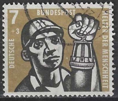 Duitsland 130, Ophalen of Verzenden, BRD, Gestempeld