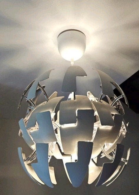 Hanglamp, Huis en Inrichting, Lampen | Kroonluchters, Ophalen, Zo goed als nieuw