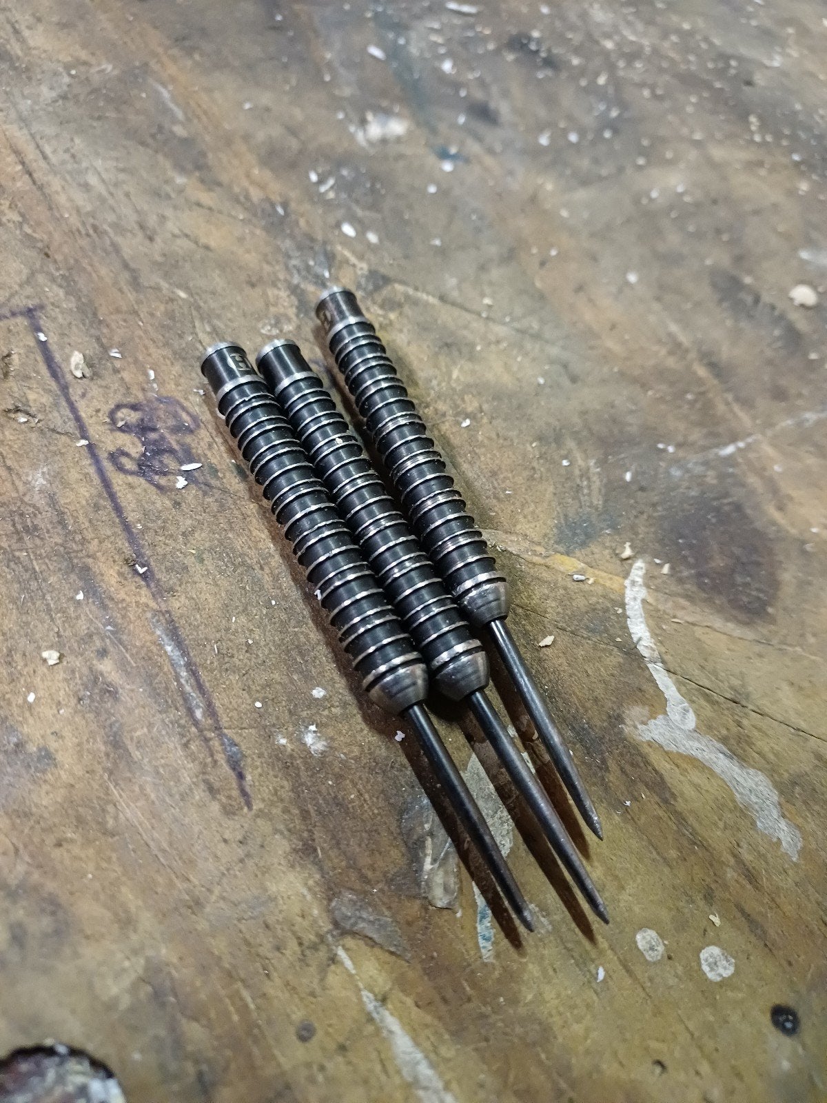 Harrows Supergrip Darts 24 gram (zonder flights/shafts), Ophalen, Gebruikt, Pijlen