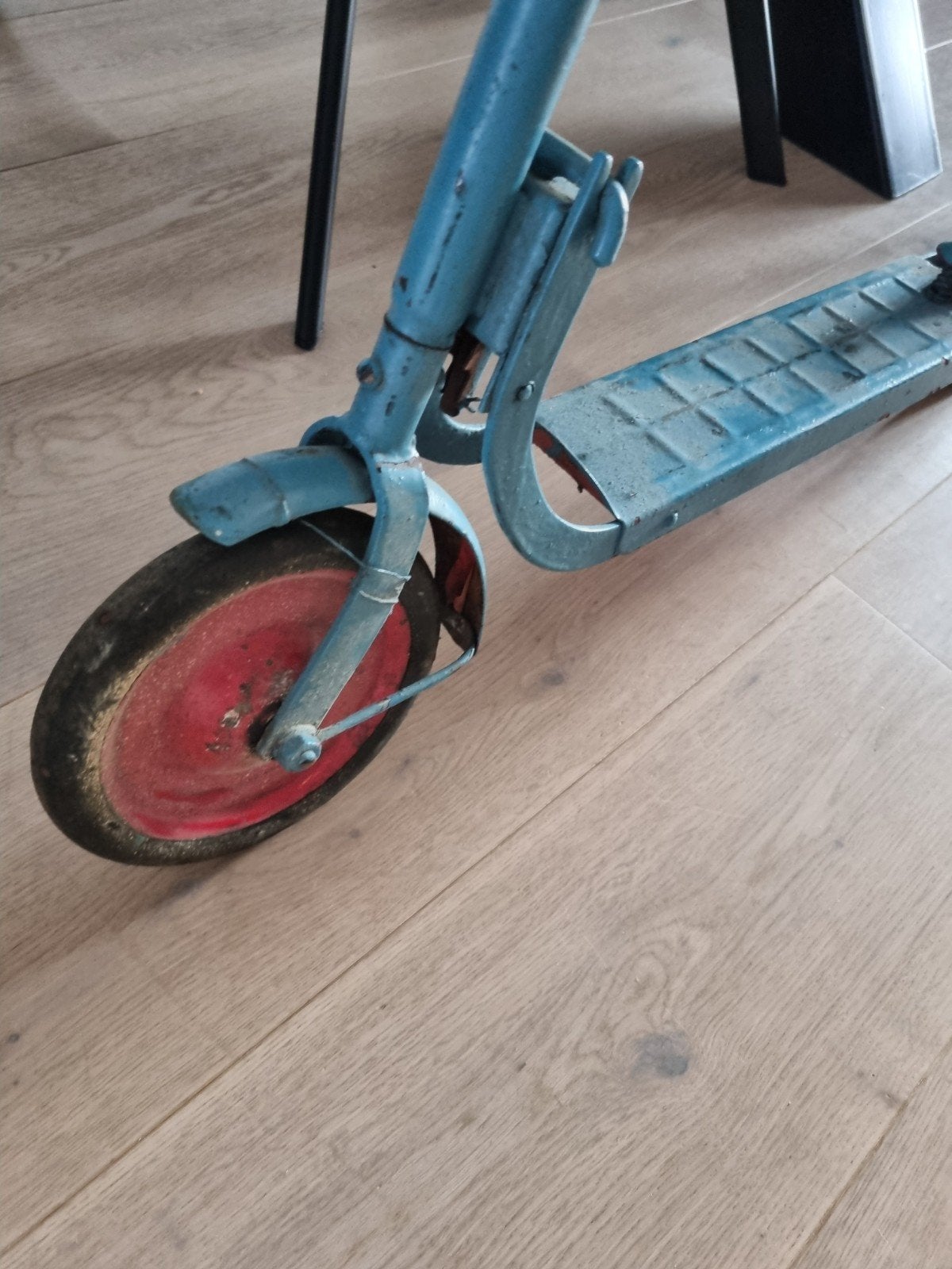 Vintage Franse step uit de jaren '50, Fietsen en Brommers, Steps, Ophalen