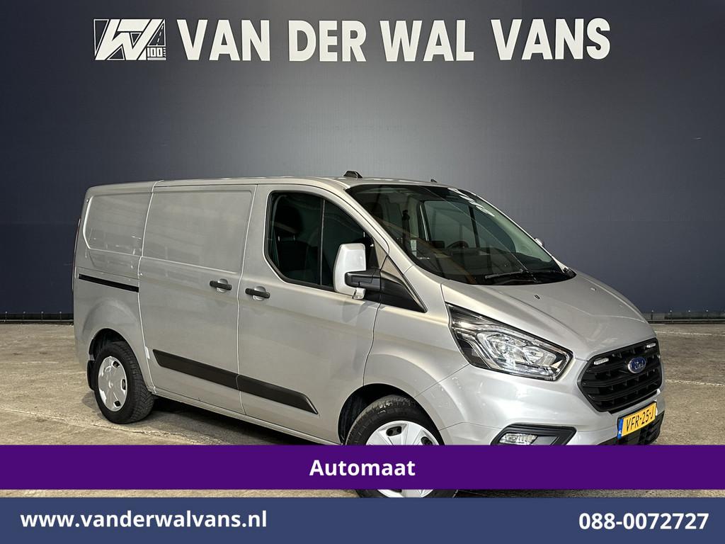 Ford Transit Custom 2.0 TDCI 130pk Automaat L1H1 Euro6 Airco, Auto's, Stof, 4 cilinders, Origineel Nederlands, Bedrijf