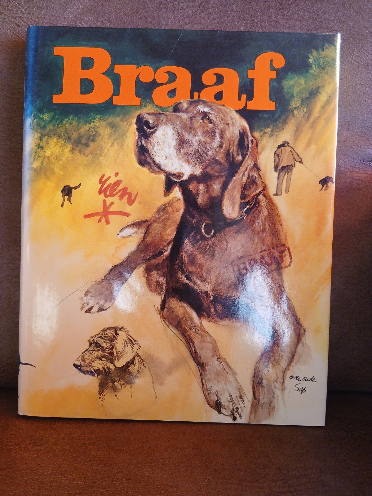 Braaf van Rien Poortvliet, Ophalen, Zo goed als nieuw, Honden
