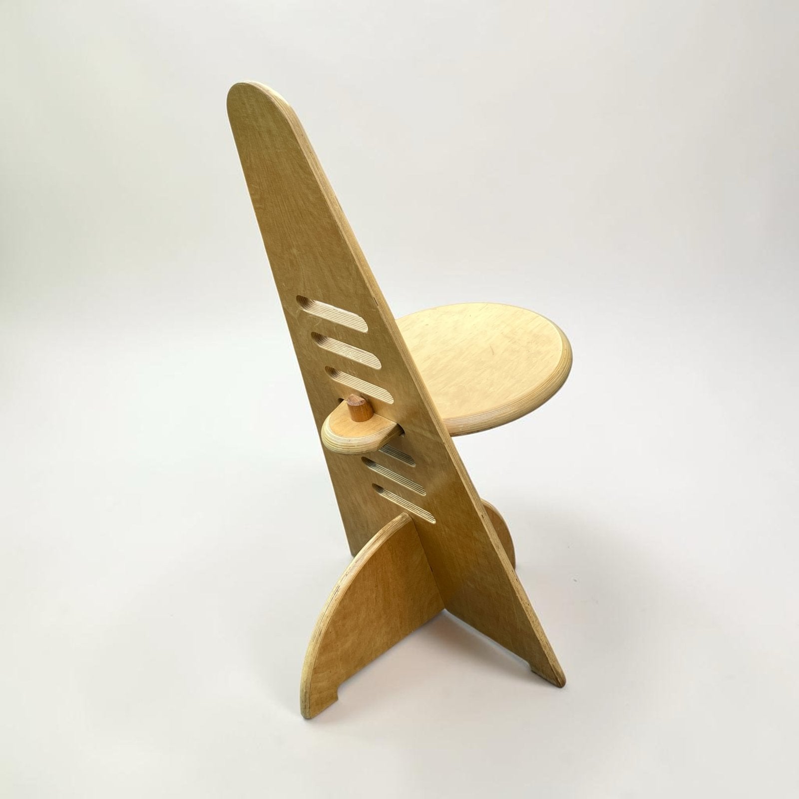 Lundia Design Kinderstoel Jaren '70 - 90 cm hoog, Gebruikt, Huysmans, Ophalen of Verzenden, Doorwerth