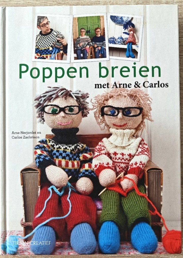 POPPEN BREIEN MET ARNE & CARLOS., Ophalen of Verzenden, Zo goed als nieuw, Breien, Patroon of Boek