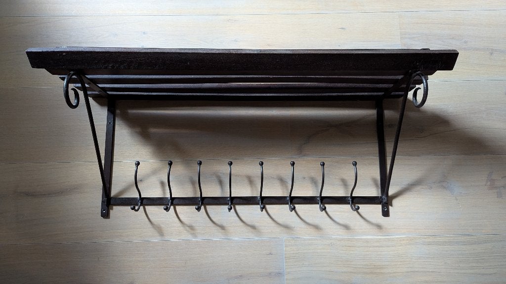 Kapstok, Huis en Inrichting, Woonaccessoires | Kapstokken, Wandkapstok, Ophalen of Verzenden, Zo goed als nieuw, Minder dan 100 cm