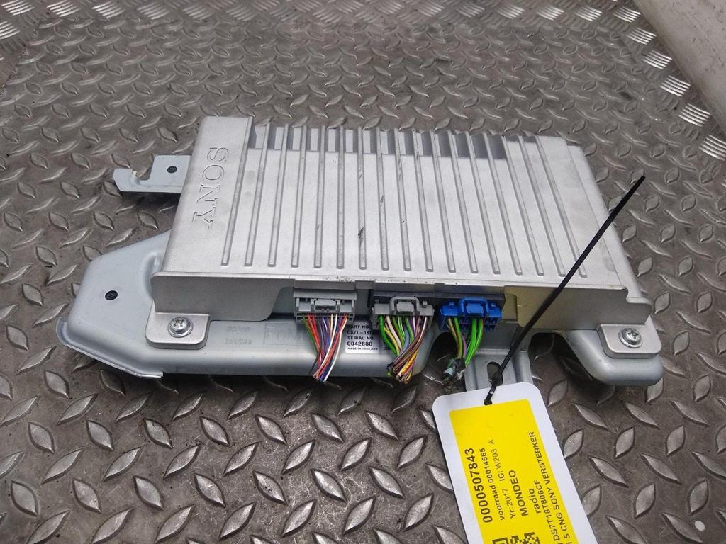 FORD MONDEO VERSTERKER UNIT AUDIO 2017, Ophalen of Verzenden, Gebruikt, ARN erkend