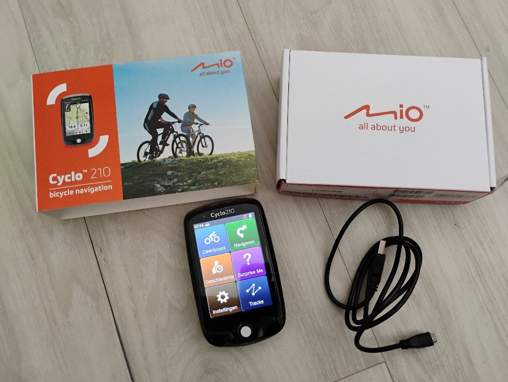 Nieuwe MIO Cyclo 210    fietsnavigatie, Fietsen en Brommers, Fietsaccessoires | Fietscomputers, Ophalen of Verzenden, GPS, Nieuw