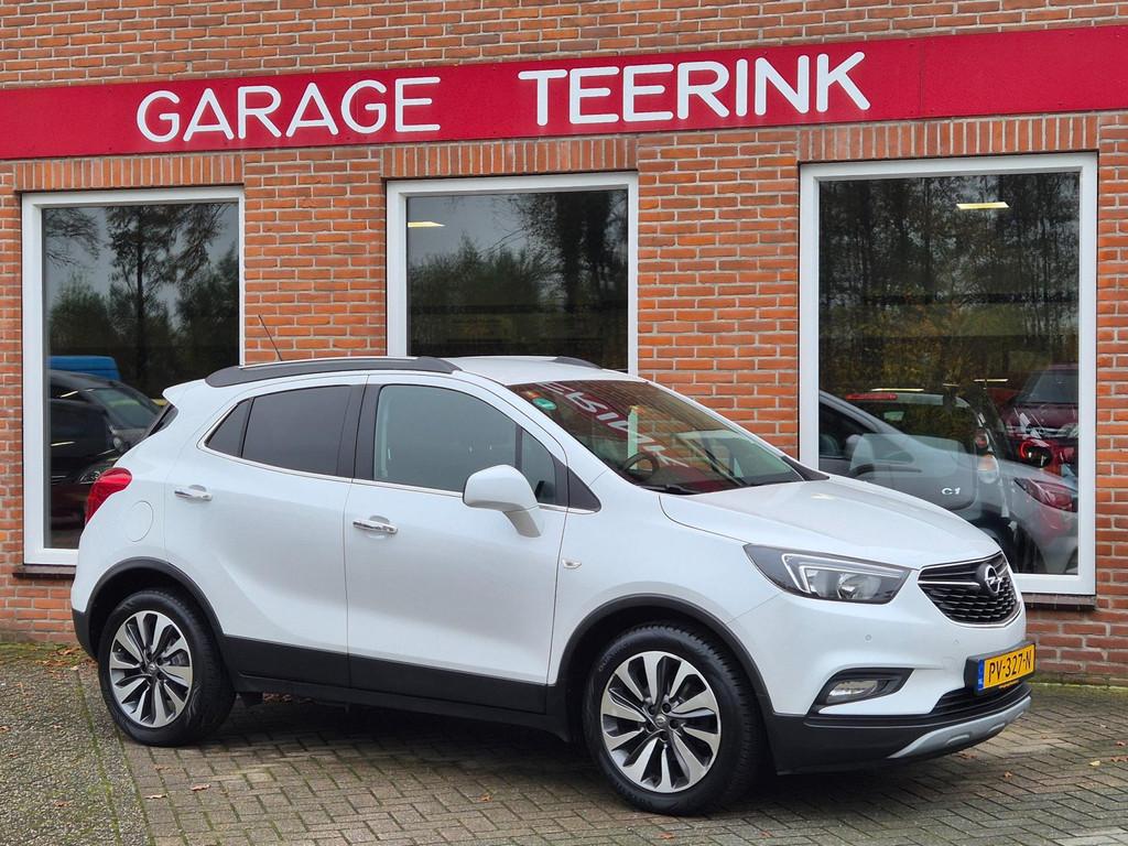 Opel Mokka X 1.4 Turbo Innovation 140PK 5drs clima, cruise,, Auto's, Opel, Voorwielaandrijving, Gebruikt, Euro 6, Leder en Stof