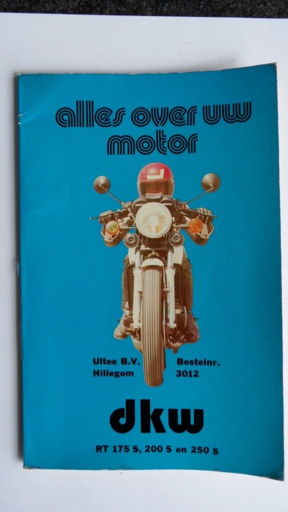 DKW RT 175 S oldtimermotoren werkplaats handleiding, Verzenden, Overige merken
