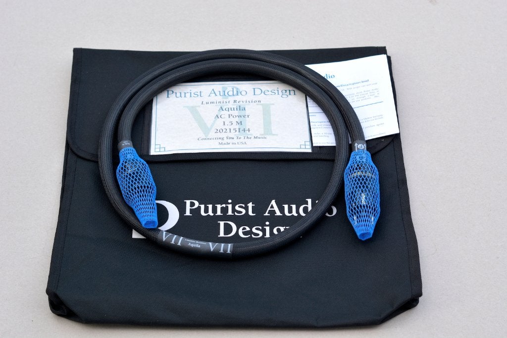 Purist Audio Design Luminist Revision Aquila VII Power Cord, Audio, Tv en Foto, Audiokabels en Televisiekabels, Ophalen of Verzenden
