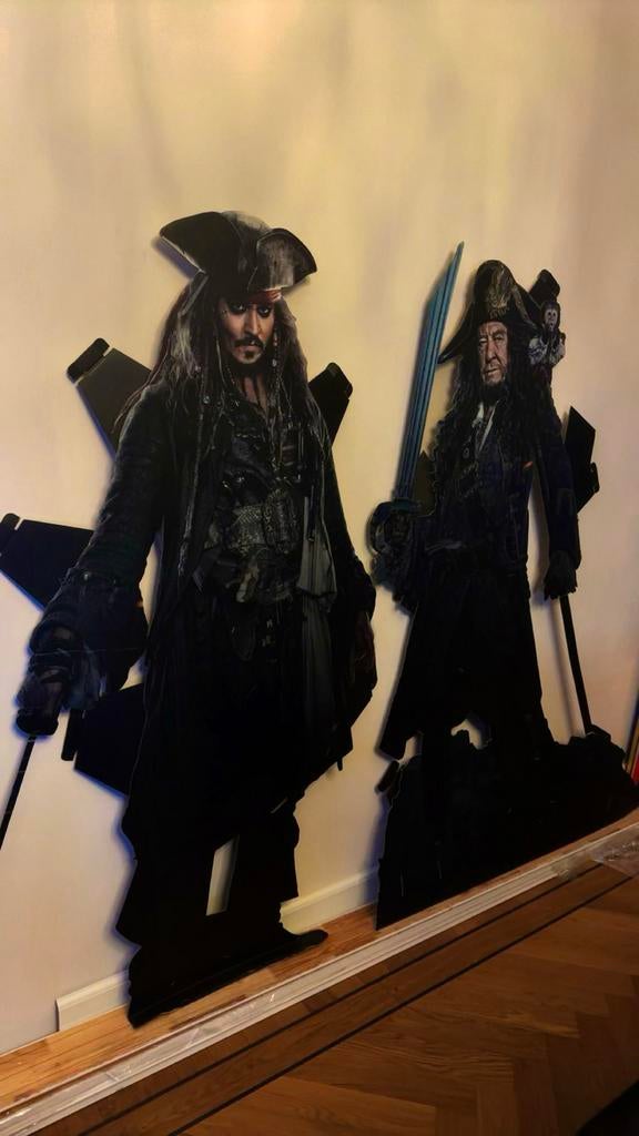 Pirates of the Caribbean Bioscoop Pop-up Bord Standee, Ophalen, Gebruikt, Film, Overige typen