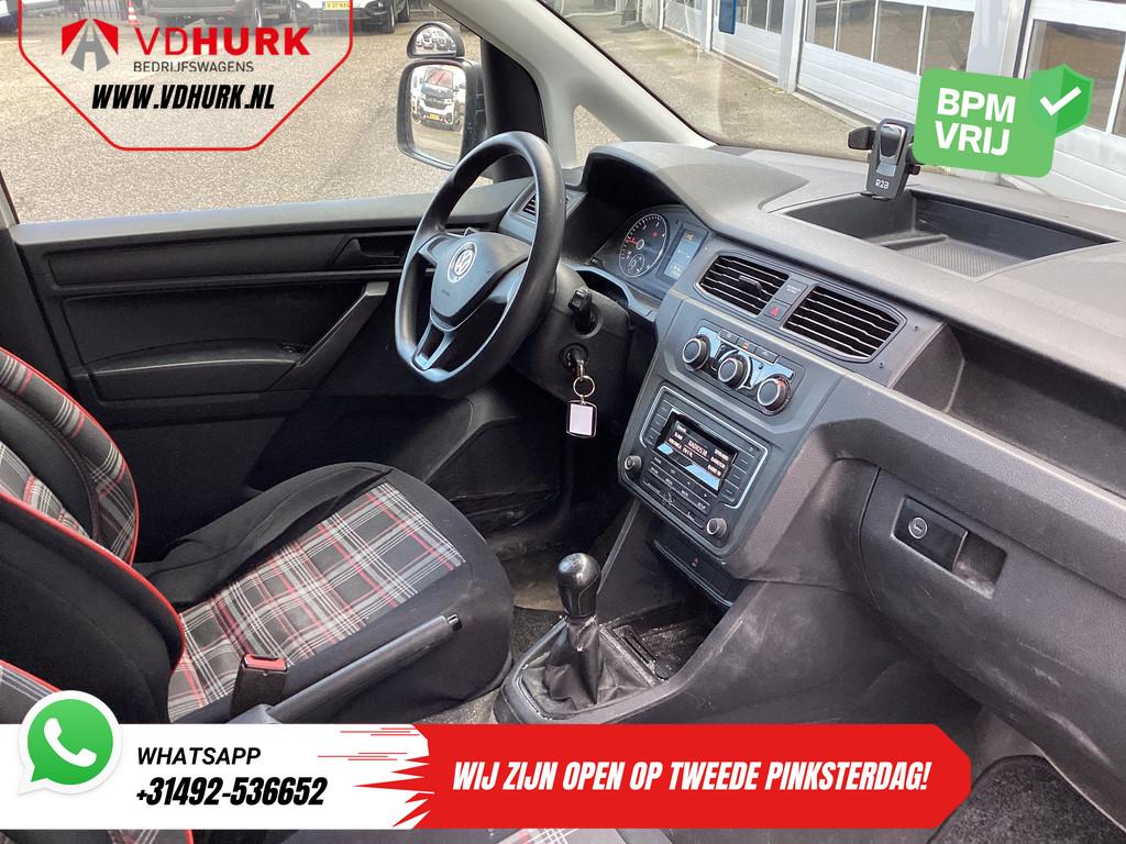 Volkswagen Caddy 2.0 TDI EXPORT DB-riem VV/ E6/ Airco/ Trekh, Auto's, Bestelauto's, Voorwielaandrijving, Stof, Gebruikt, 4 cilinders