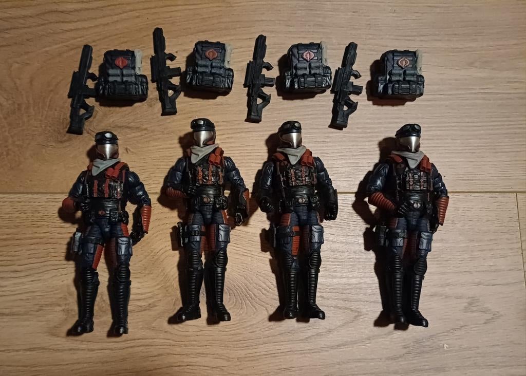 GI Joe Classified Vipers (4X), Ophalen of Verzenden, Zo goed als nieuw