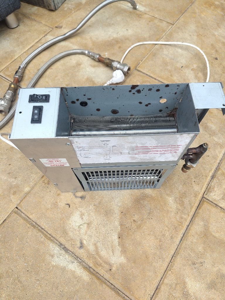 Myson Kickspace 500 plintverwarming CV keuken, Ophalen, Gebruikt, Minder dan 30 cm, Cv-ketel of Combi-ketel