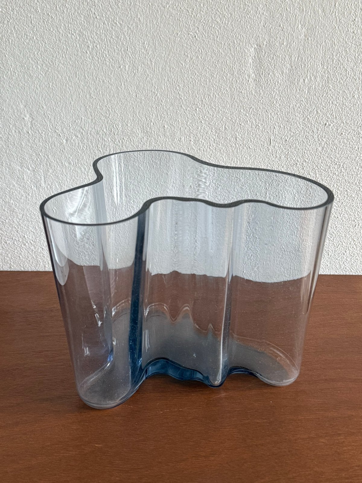 Alvar Aalto Vaas - Iittala - Blauw, Antiek en Kunst, Ophalen of Verzenden