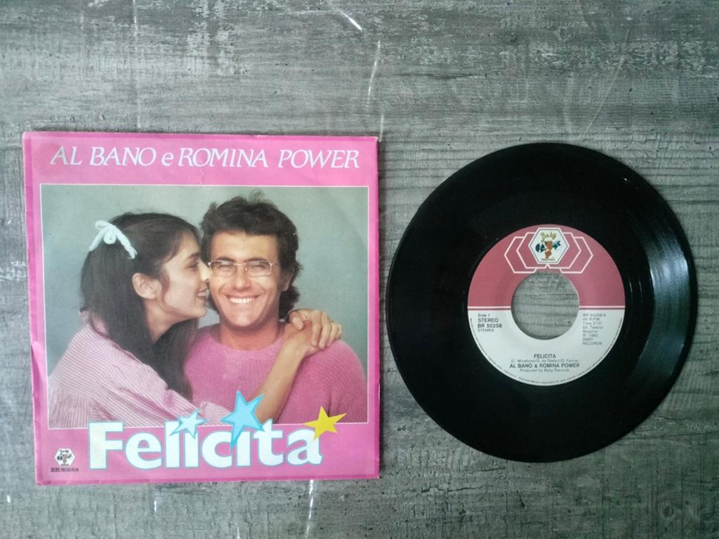 Al Bano & Romina Power - Felicita / Arrivevederci a bahia, Ophalen of Verzenden, Gebruikt, Pop