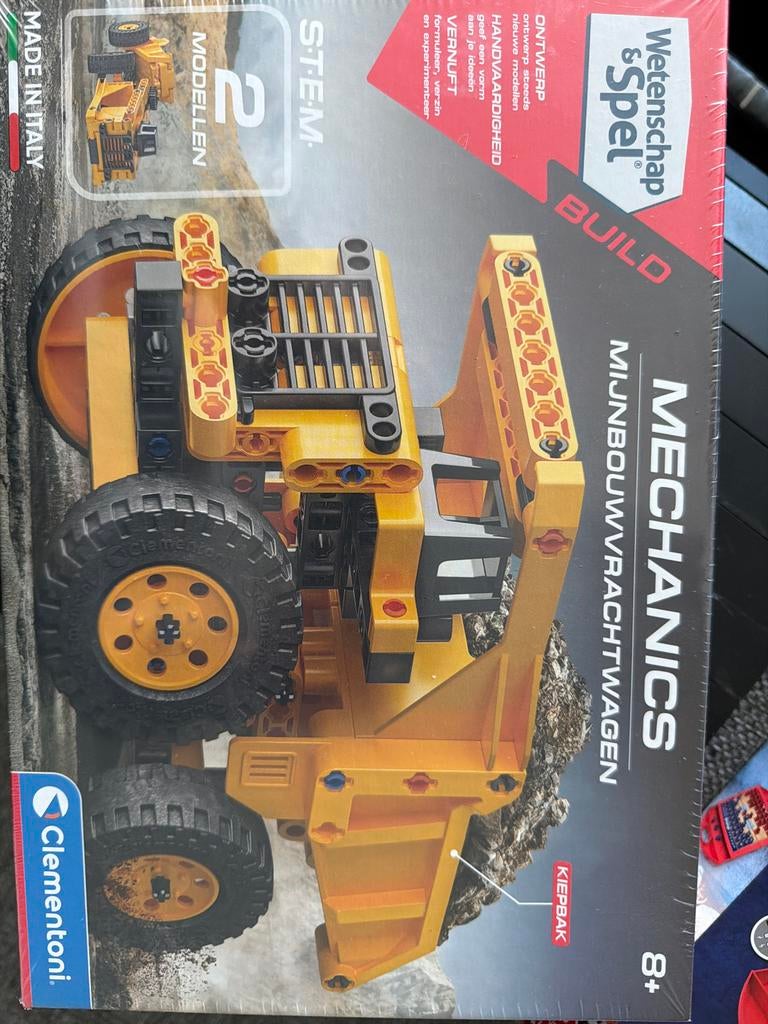 Clementoni Mechanics Mijnopbouwvrachtwagen, Ophalen, Nieuw, Overige merken