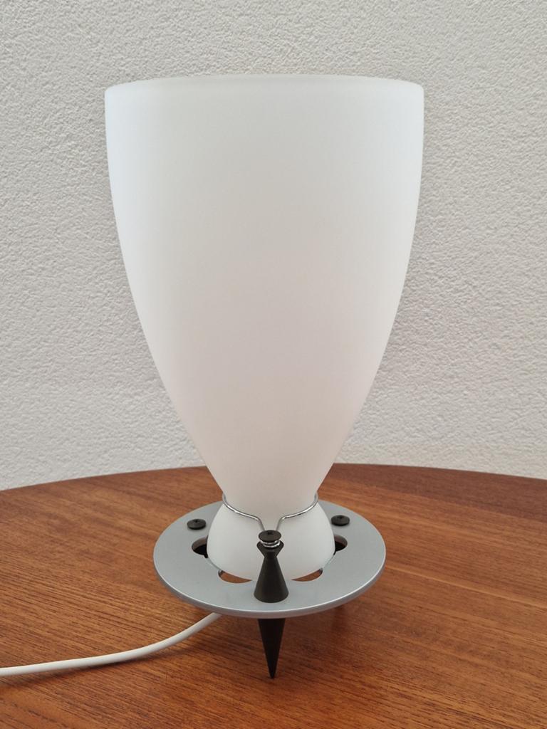 Franceschina 2807 tafellamp Umberto Riva voor Fontana Arte., Ophalen, Nieuw, Glas