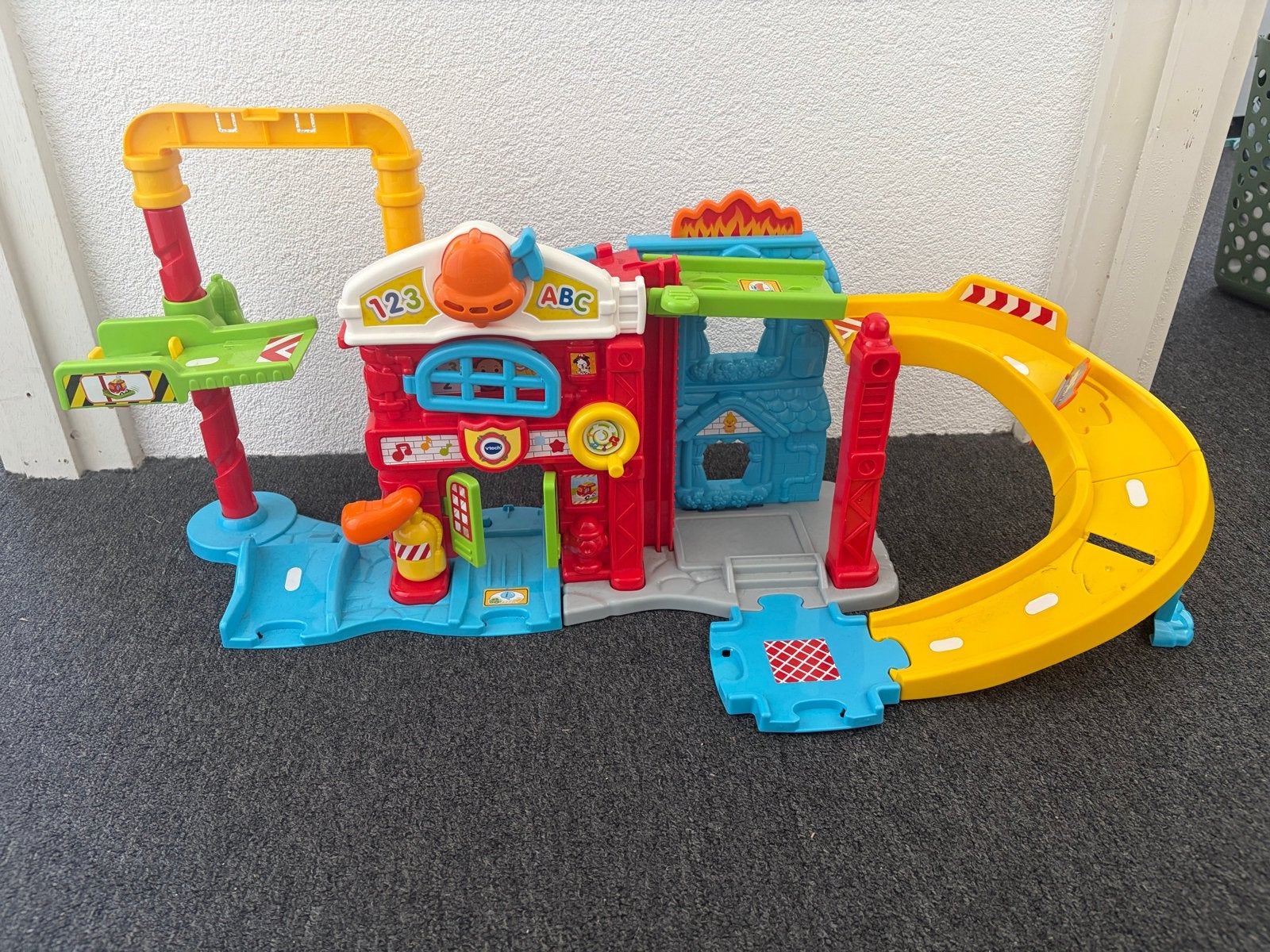 Vtech Toet Toet Brandweerkazerne - Mist 1 vlam, Ophalen, Gebruikt, 2 tot 4 jaar