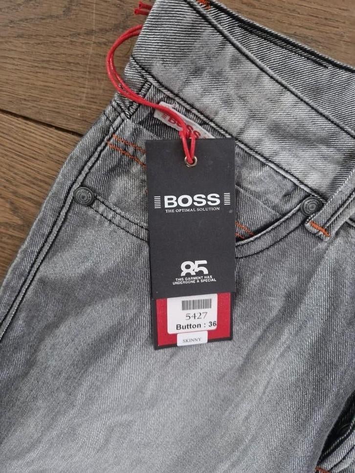 HUGO BOSS GRIJZE SPIJKERBROEK, Kleding | Heren, Spijkerbroeken en Jeans, Ophalen of Verzenden, Nieuw, Grijs, W36 - W38 (confectie 52/54)
