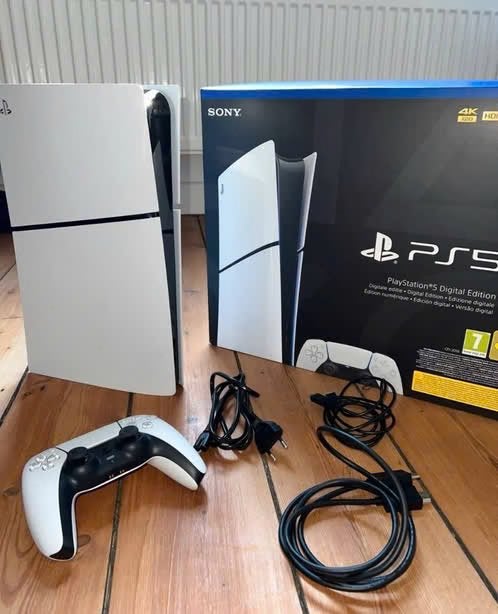 PlayStation 5 slim digital disc, Ophalen of Verzenden, Gebruikt, Playstation 5 Digital