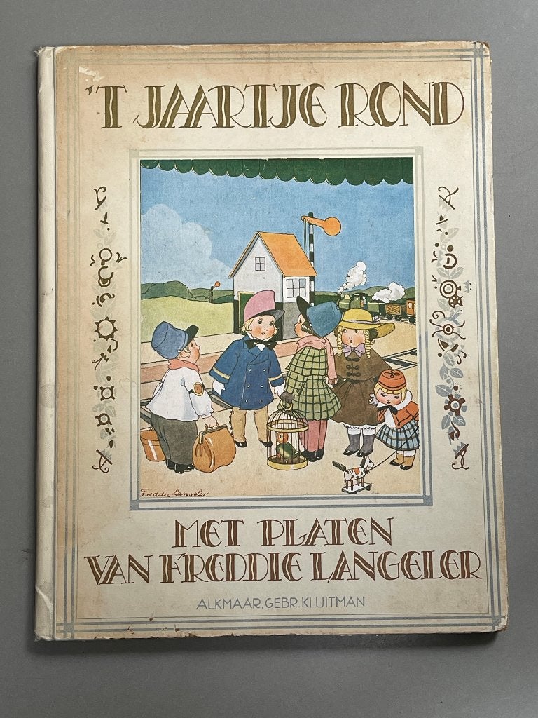 't jaartje rond versjes van Martien Beversluis / ca. 1930, Antiek en Kunst, Ophalen of Verzenden
