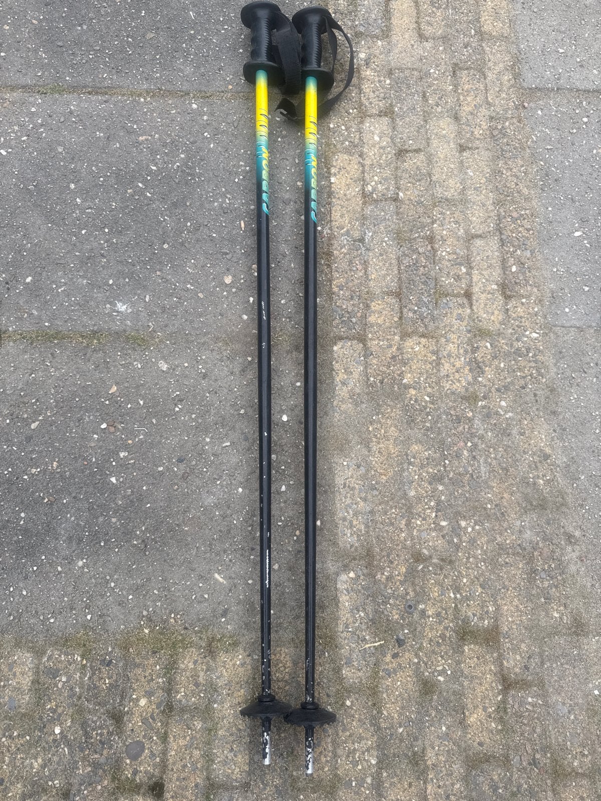 Ski stokken - Carbon 105 cm, Sport en Fitness, Skiën en Langlaufen, Gebruikt, Stokken, Skiën, Ophalen