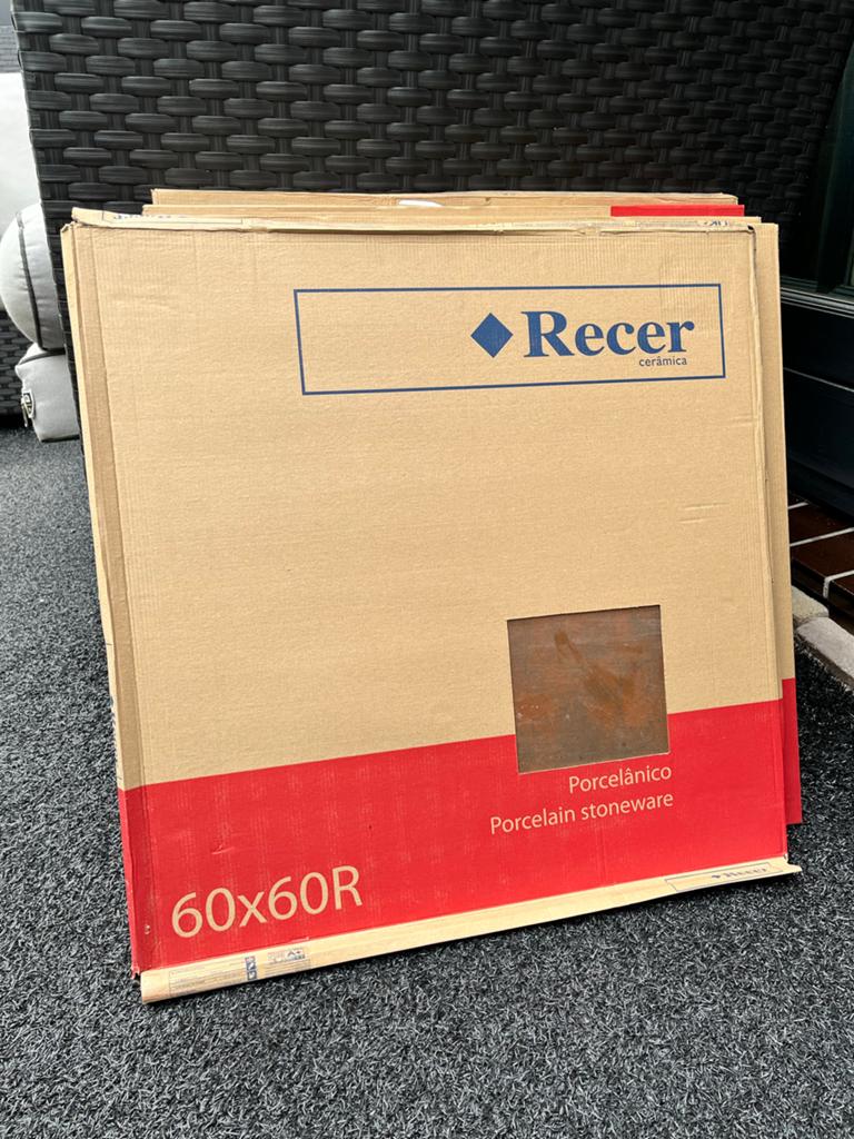 Recer Porcelanico 60x60R Keramische Tegels, Ophalen, 60 cm of meer, Keramiek, Nieuw