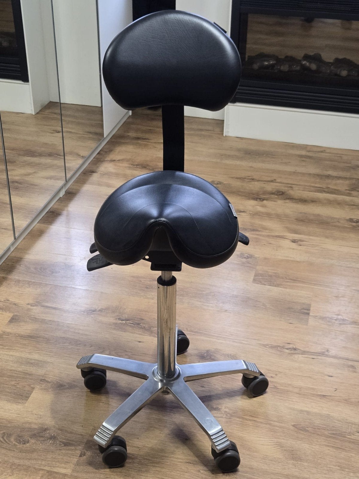 Score Amazone Zadelkruk met Rugleuning - Ergonomisch, Ophalen, Ergonomisch, Zo goed als nieuw, Zwart