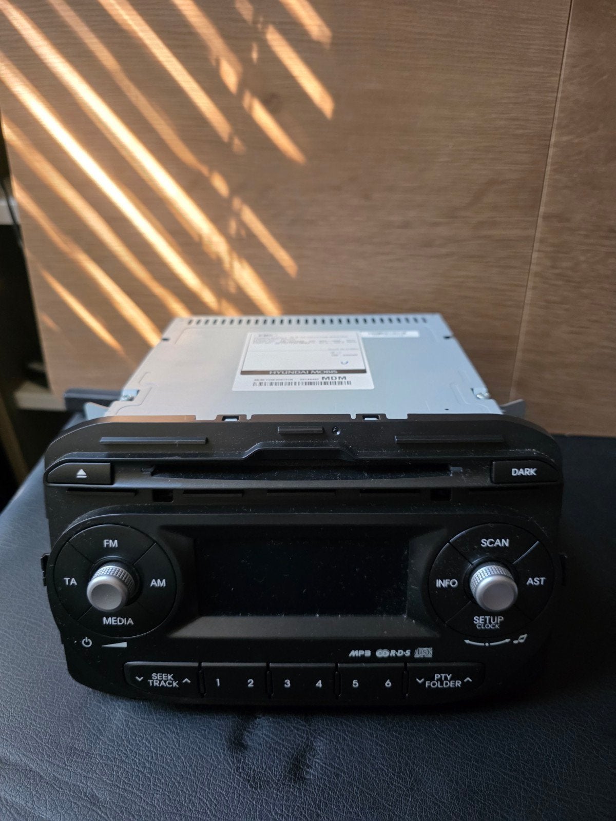 Kia Picanto Radio met frame - Origineel, Auto diversen, Autoradio's, Ophalen of Verzenden, Gebruikt