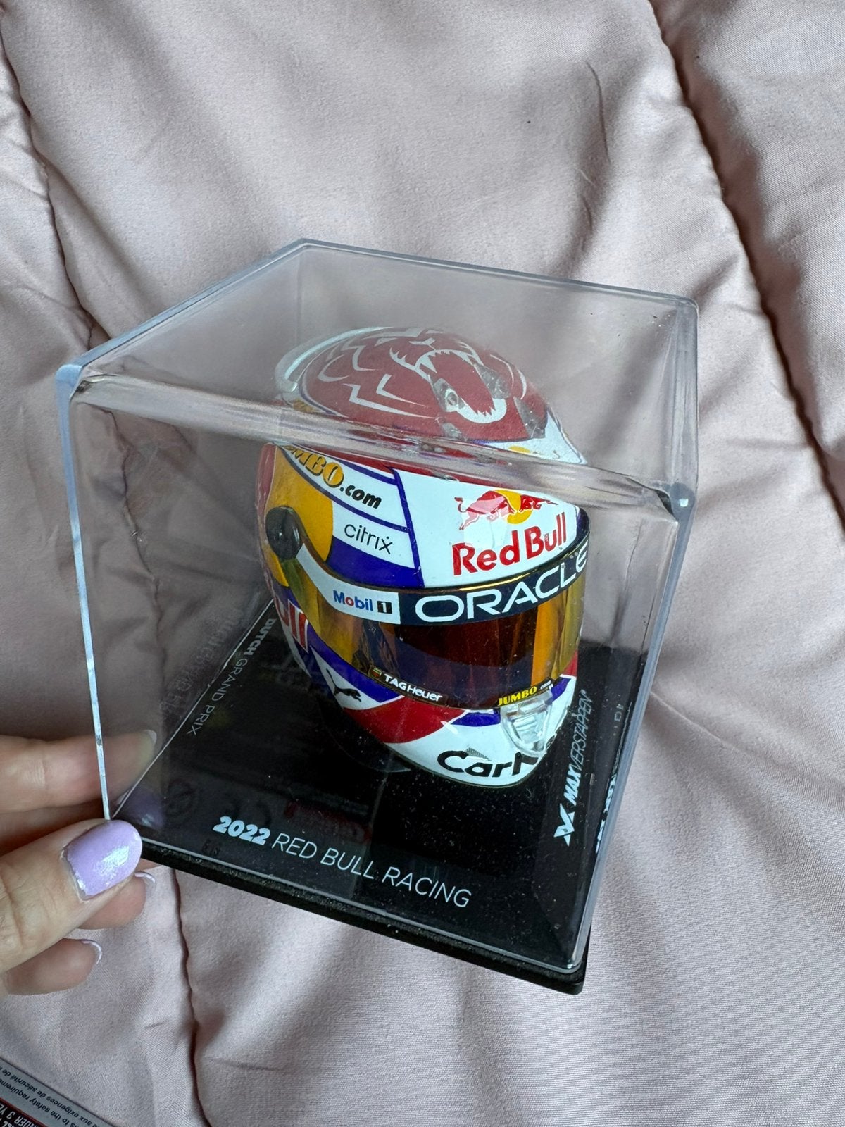 2022 max verstappen zandvoort helm, Ophalen of Verzenden, Zo goed als nieuw, Formule 1
