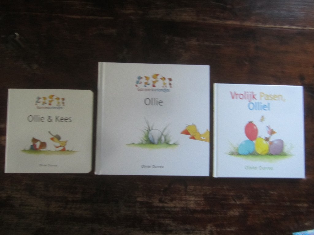 Olivier Dunrea Vrolijk Pasen, Ollie!/Kees/kartonboek, Ophalen of Verzenden, Zo goed als nieuw