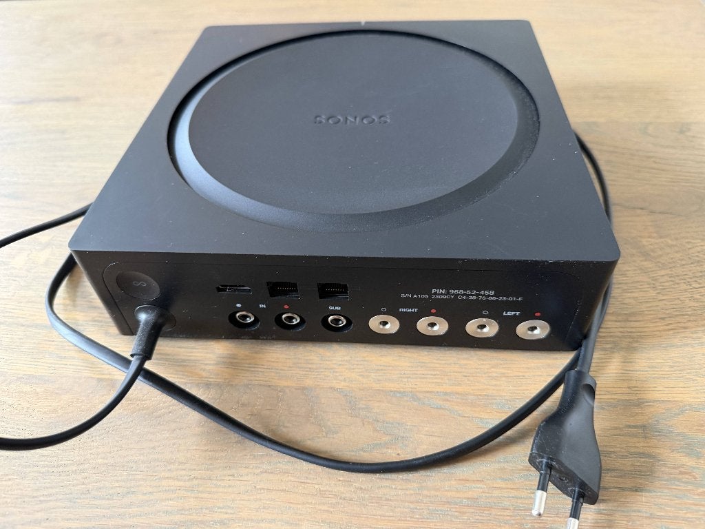 Sonos AMP Gen3 Gen 3 Amplifier versterker, Ophalen, Zo goed als nieuw, 120 watt of meer, Overige merken