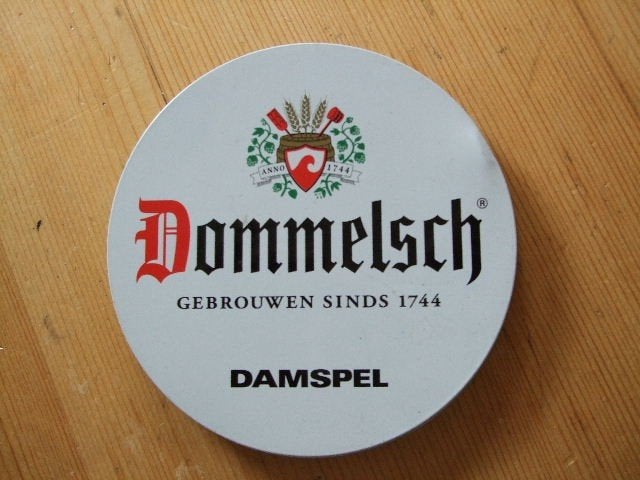 Dommelsch bier damspel (nr.1), Verzamelen, Biermerken, Ophalen of Verzenden, Nieuw, Overige typen, Dommelsch