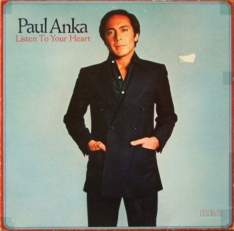 LP - Paul Anka ‎– Listen To Your Heart, Cd's en Dvd's, Vinyl | Pop, LP, Gebruikt, Pop, Ophalen of Verzenden