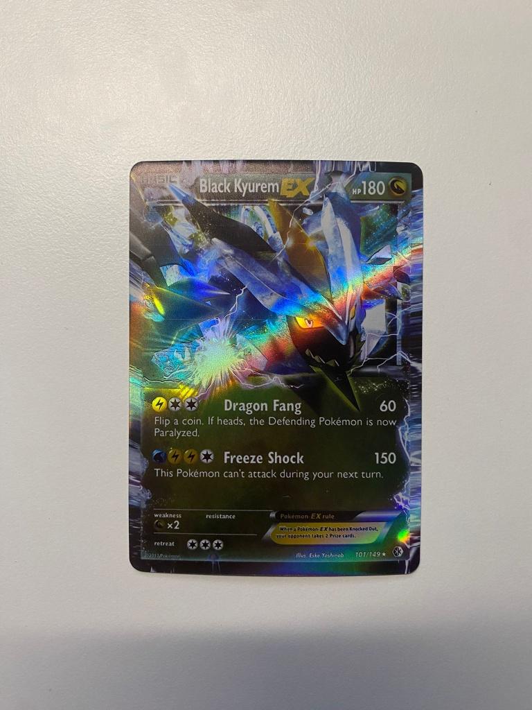 Black Kyurem EX 101/149, Ophalen, Zo goed als nieuw, Losse kaart