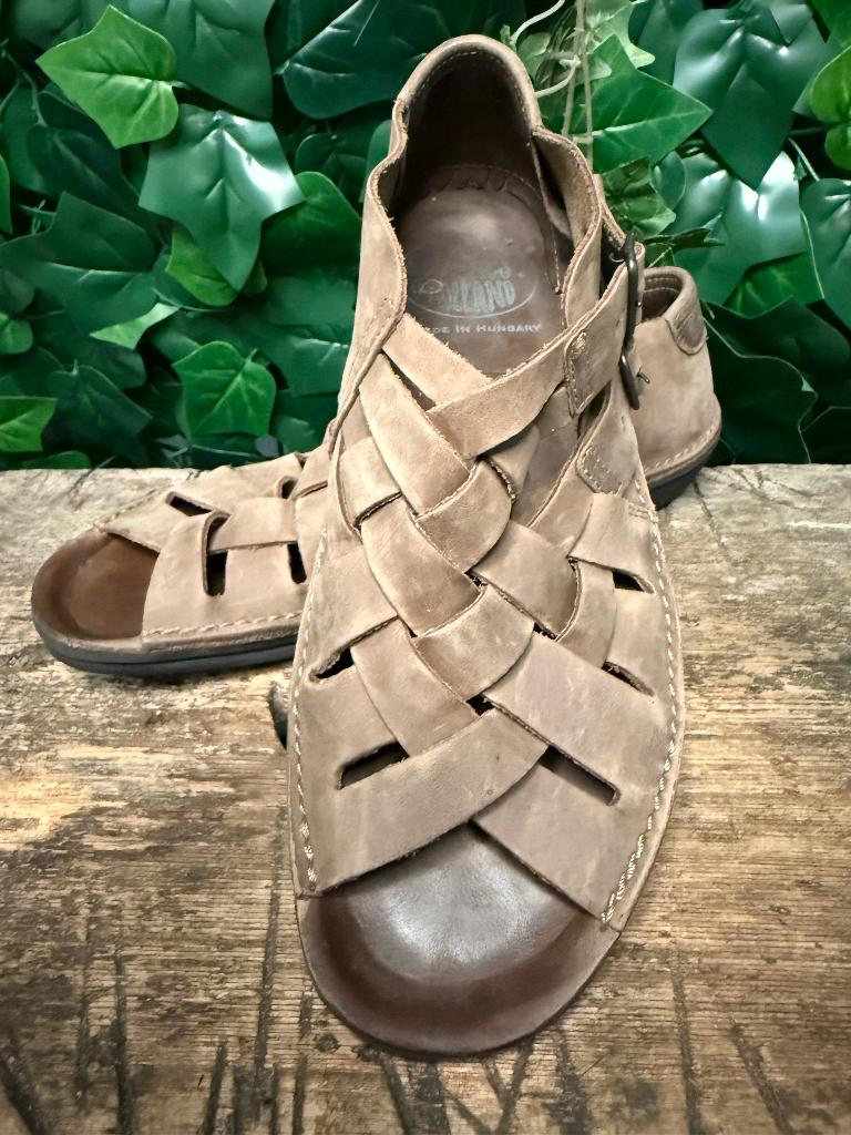 bijna Nieuwe sandalen van Loints of holland maat 40, Bruin, Loints of holland, Zo goed als nieuw, Loints of holland