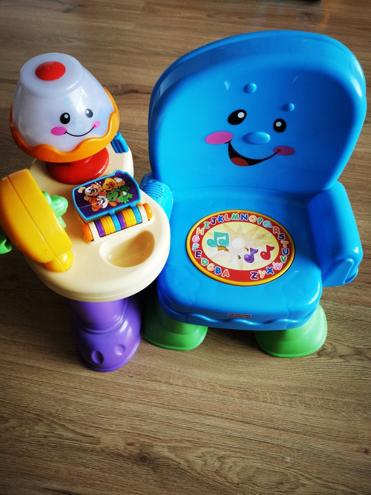 Fisher-Price Leerplezier Stoel met Activiteiten, Kinderen en Baby's, Speelgoed | Fisher-Price, Ophalen of Verzenden, Gebruikt