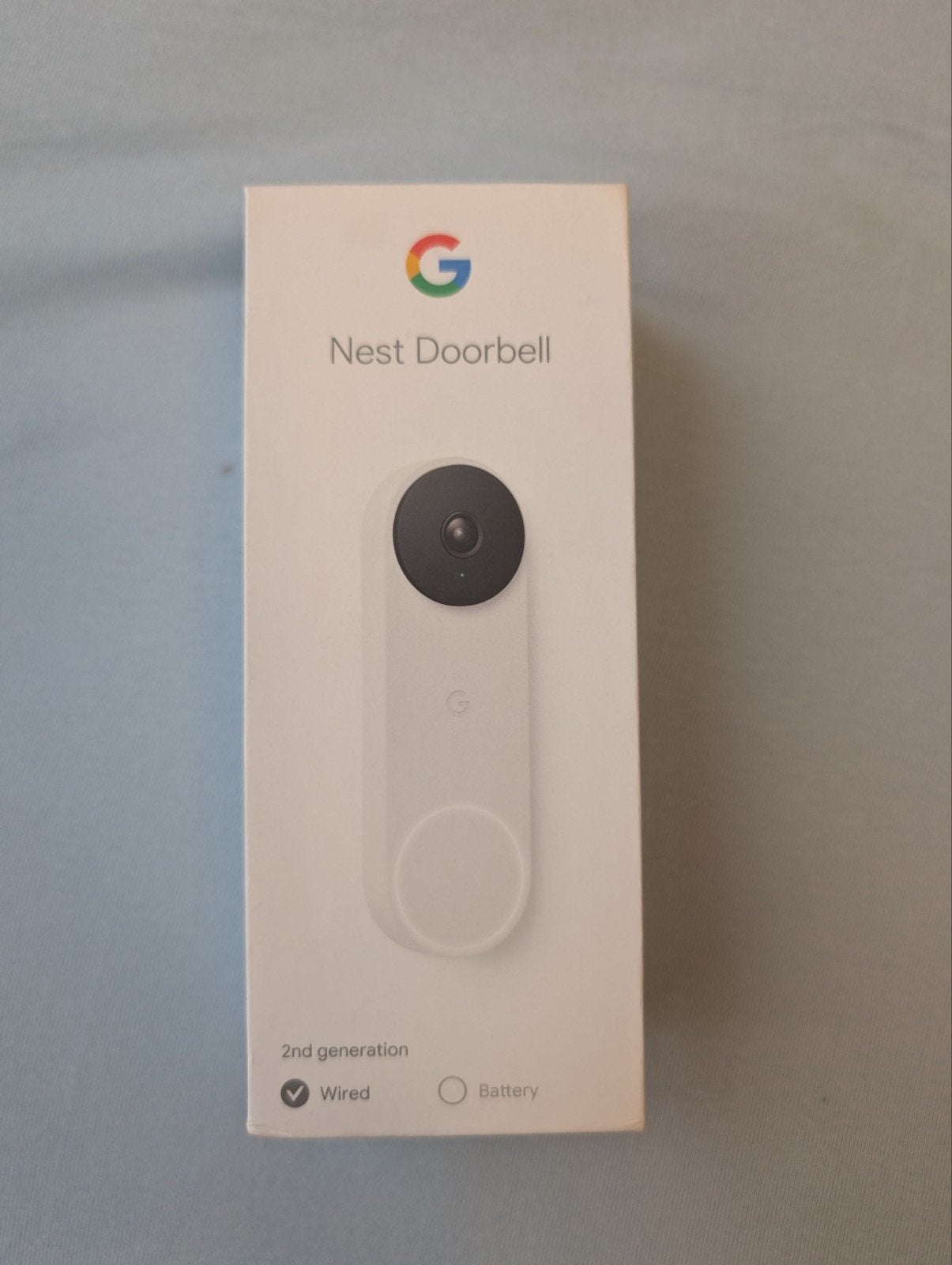 Google Nest Deurbel (2e generatie, bedraad) - Nieuw, Ophalen of Verzenden, Ingebouwde camera, Nieuw, Bedraad
