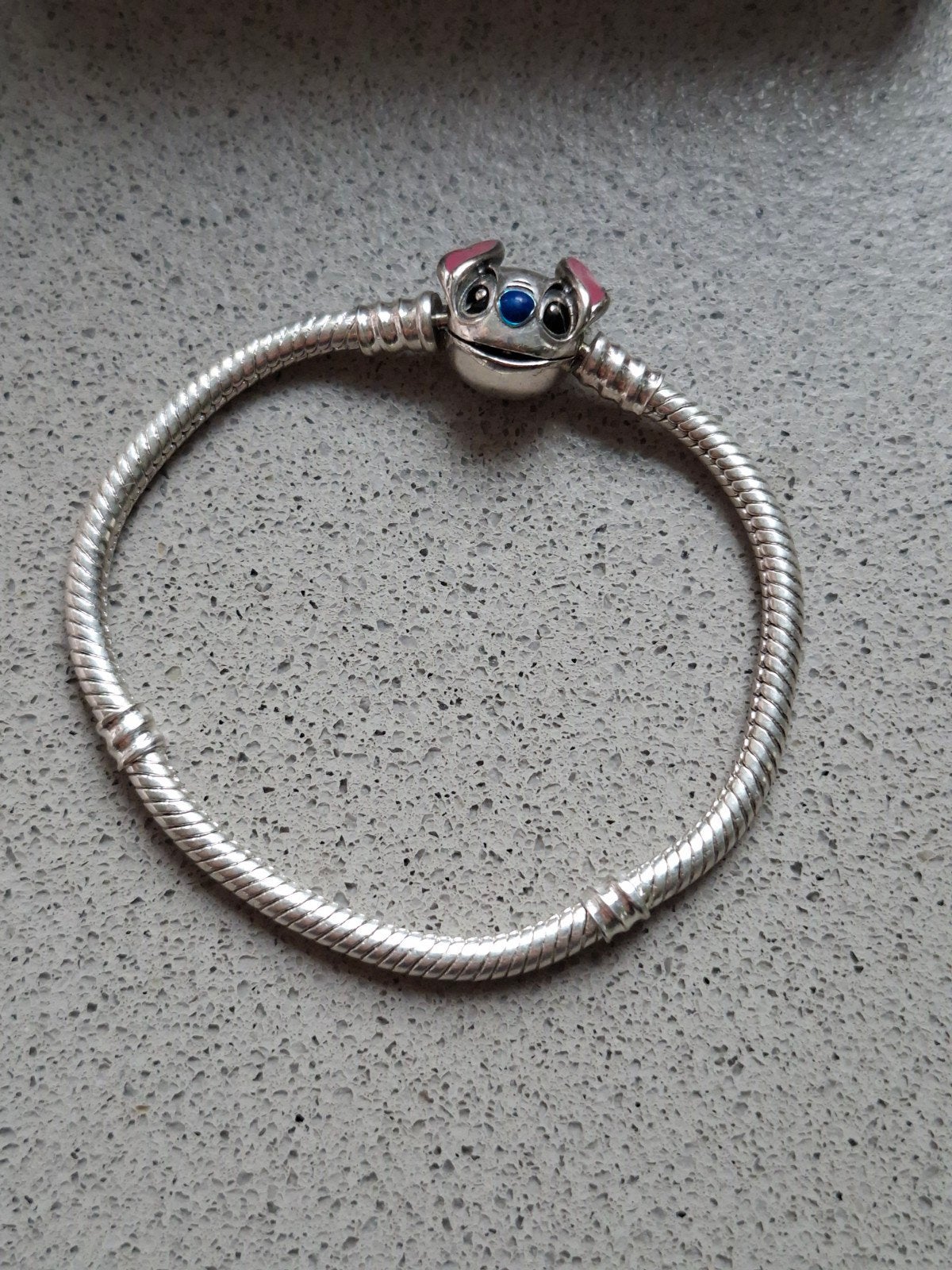 Pandora armband met Stitch sluiting, maat 16, Sieraden, Tassen en Uiterlijk, Armbanden, Ophalen of Verzenden, Zo goed als nieuw