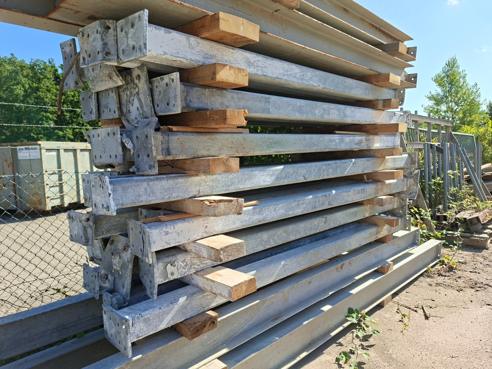 Palen staal Kolommen