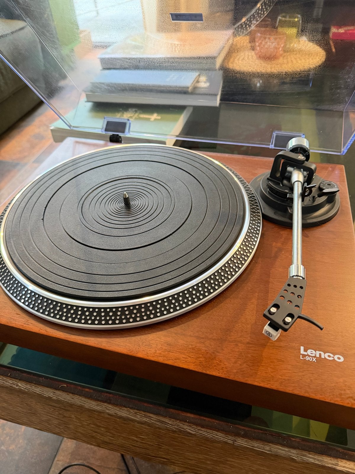 Lenco L-90X Platenspeler, Overige merken, Ophalen of Verzenden, Zo goed als nieuw, USB-aansluiting