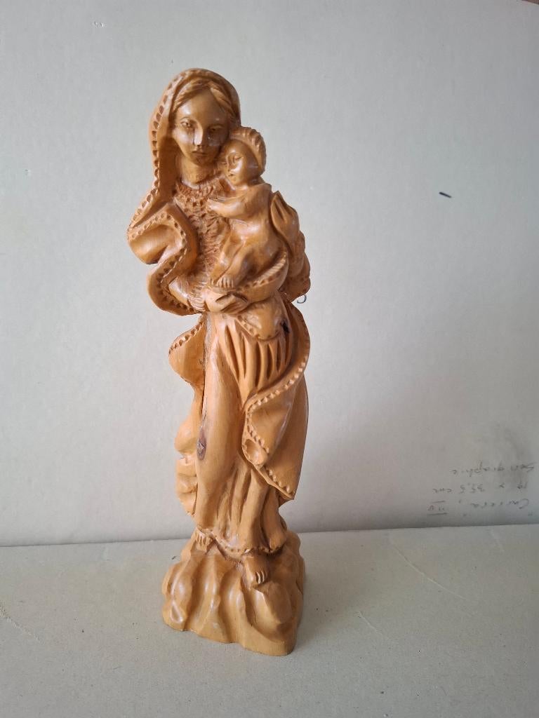 Mariabeeld 25 cm, Antiek en Kunst, Antiek | Religie, Verzenden
