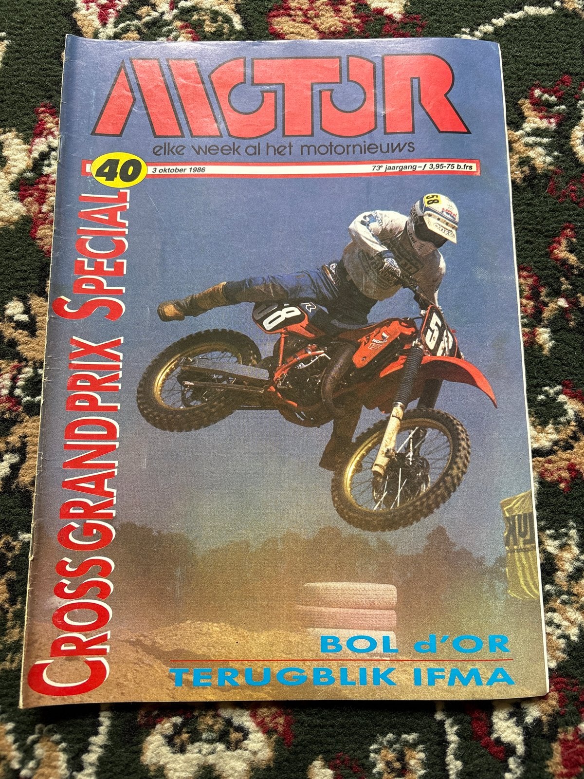 Motor Magazine Actuor 1986 - Cross Grand Prix Special, Boeken, Ophalen of Verzenden, Gelezen, Algemeen