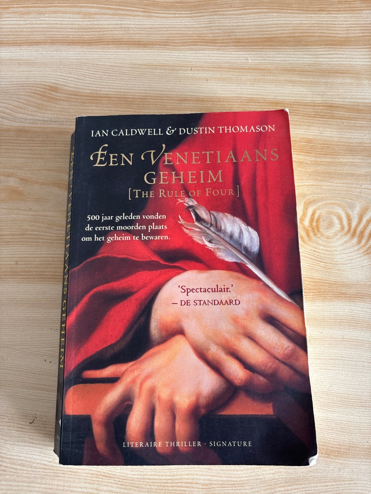 Een Venetiaans Geheim - Ian Caldwell & Dustin Thomason, Ophalen of Verzenden, Gelezen, Europa overig