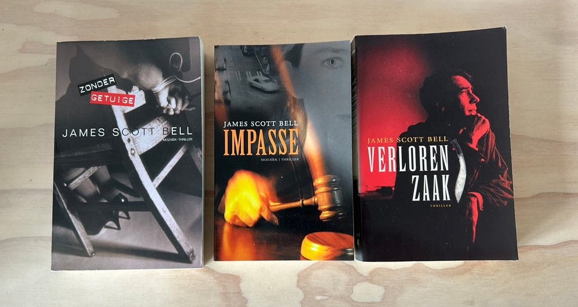 James Scott Bell Thriller Boeken Set (3 stuks), Ophalen of Verzenden, Gelezen, Amerika