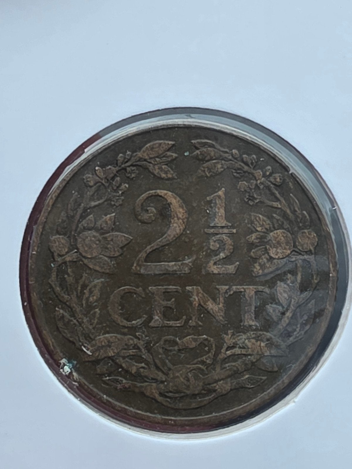 2,5 cent 1914 Wilhelmina in zeer mooie kwaliteit, Ophalen of Verzenden, Koningin Wilhelmina, Losse munt
