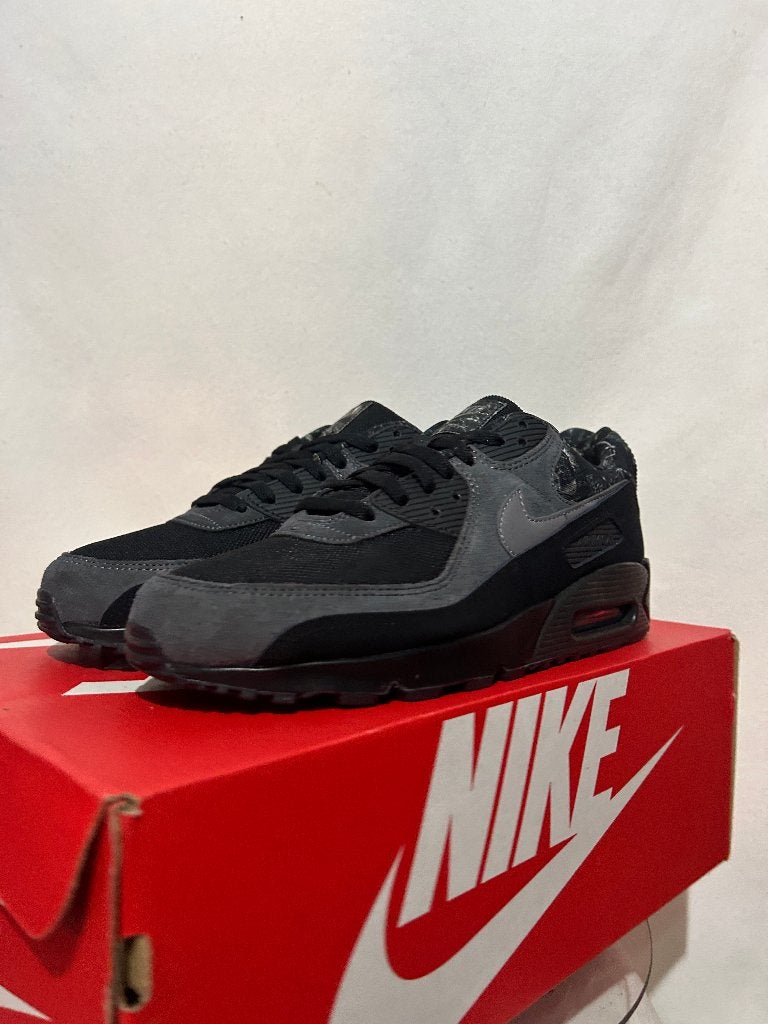 NIEUW + DOOS! Maat 45 - Nike Air Max 90 Black Realtree Camo, Verzenden, Zwart, Nike, Nieuw