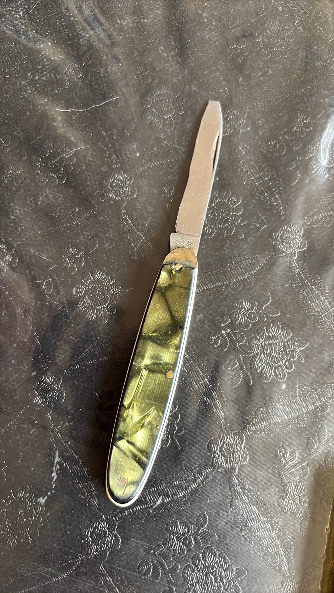 Vintage Jowika Solingen zakmesje, Ophalen of Verzenden, Gebruikt